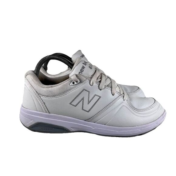 New Balance 813 Lace Up Comfort Walking Shoes Leather Women's Size 9.5 - Picture 1 of 9